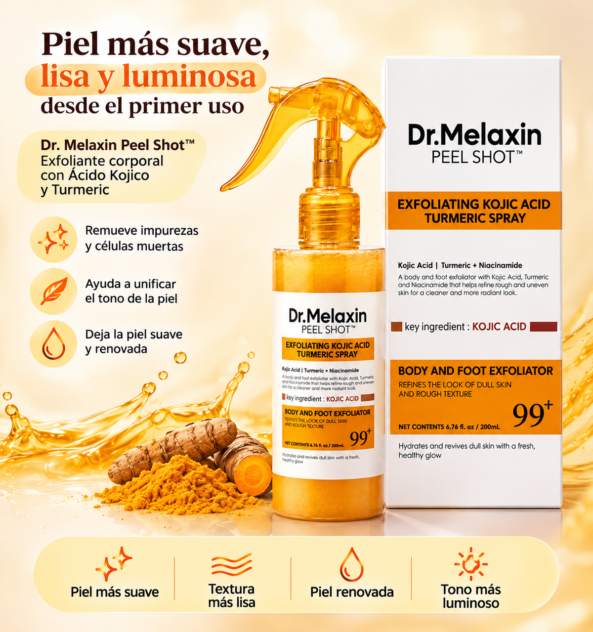 EXFOLIANTE DR MELAXIN + CREMA OBSEQUIO