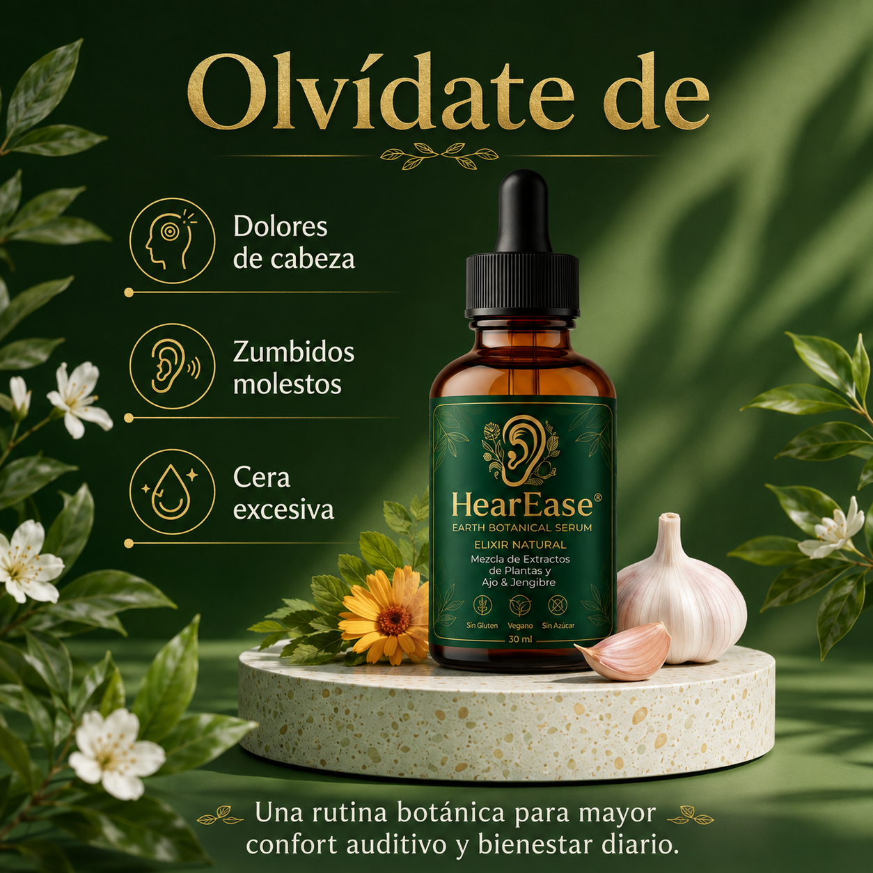 GOTAS ORGÁNICAS PARA LOS OÍDOS