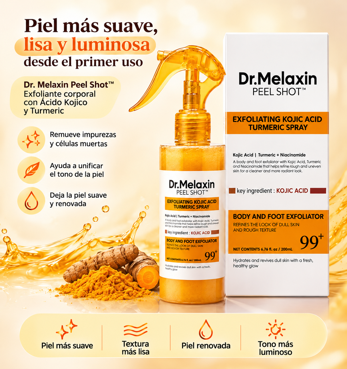 EXFOLIANTE DR MELAXIN + CREMA OBSEQUIO