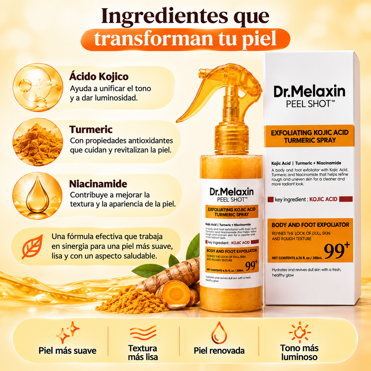 EXFOLIANTE DR MELAXIN + CREMA OBSEQUIO
