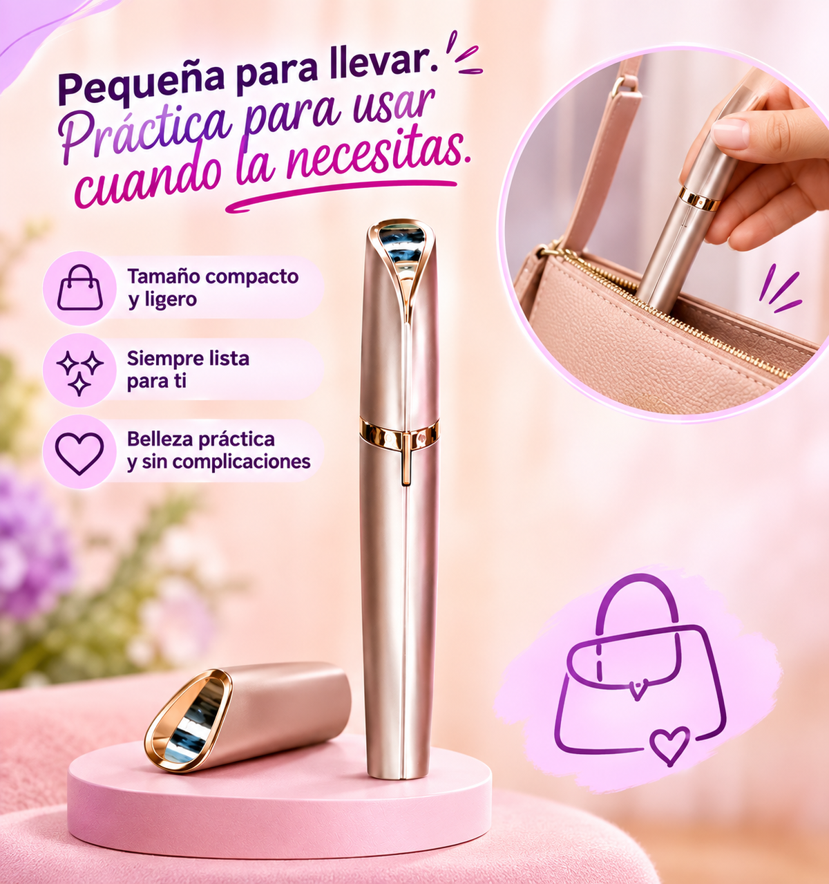 DEPILADOR DE CEJAS ELÉCTRICO