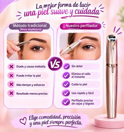 DEPILADOR DE CEJAS ELÉCTRICO