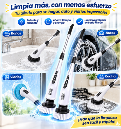 CEPILLO DE LIMPIEZA ELÉCTRICO 9 EN 1