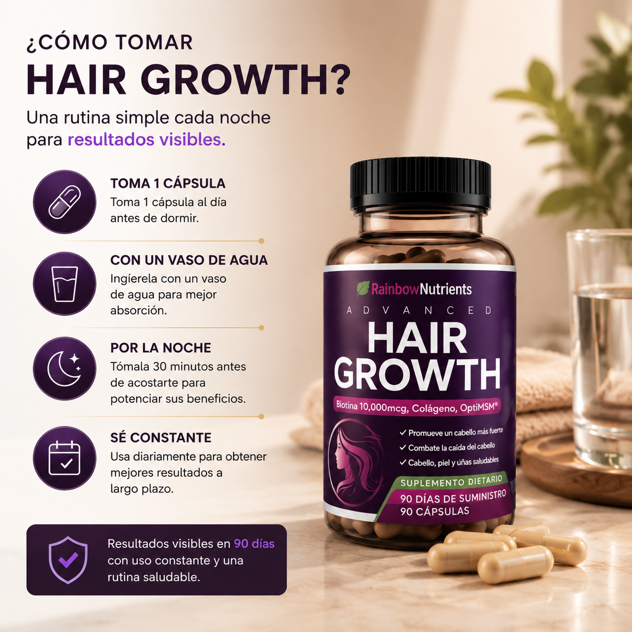 CÁPSULAS HAIR GROWTH