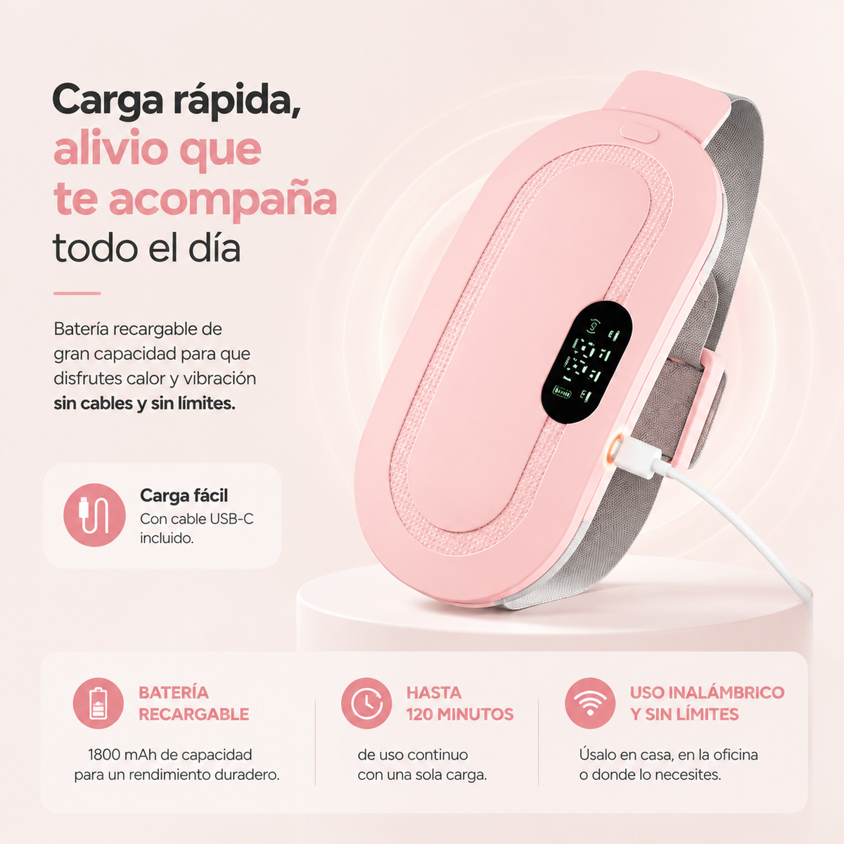 CINTURÓN ALIVIO MENSTRUAL