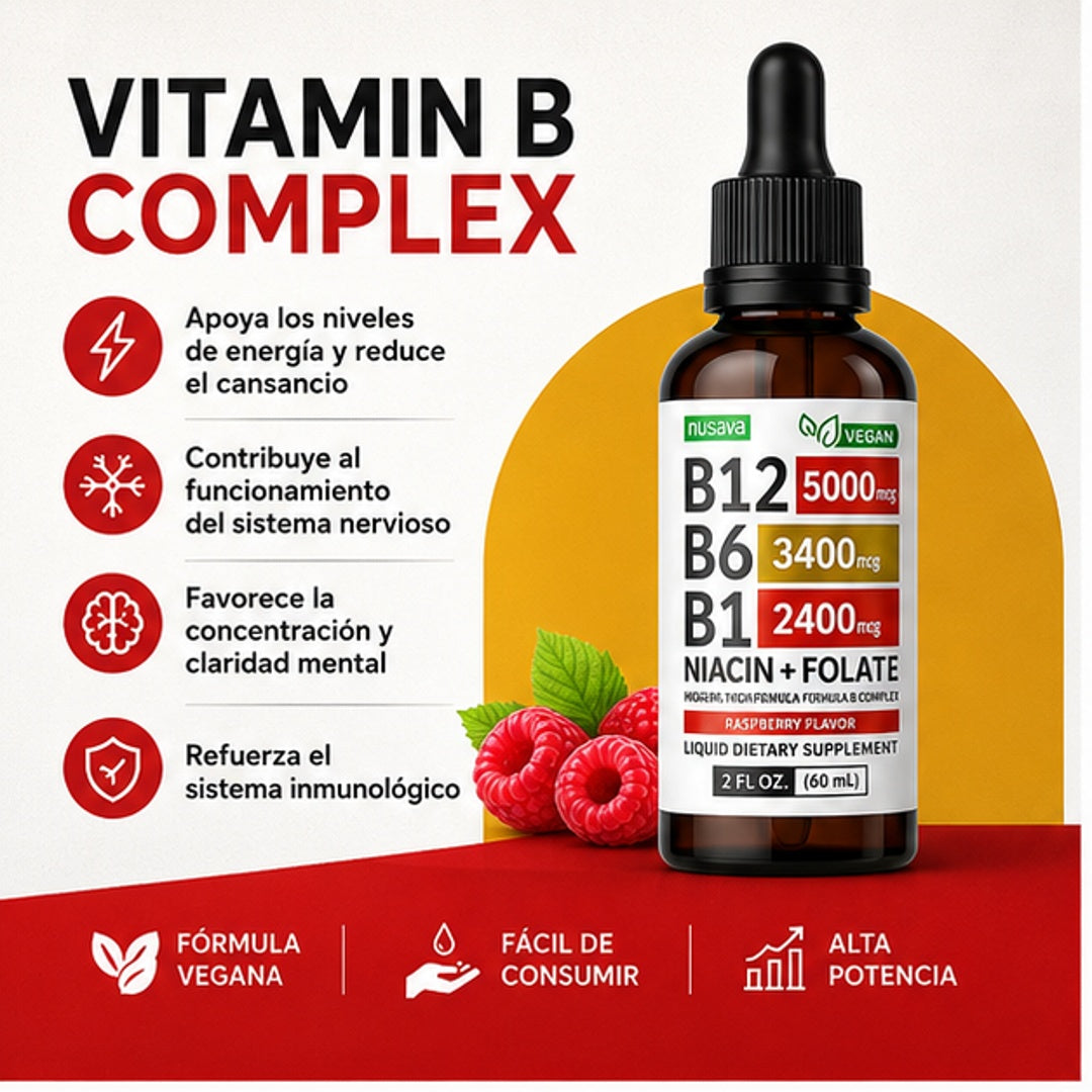 SUPLEMENTO LÍQUIDO DE VITAMINA B12