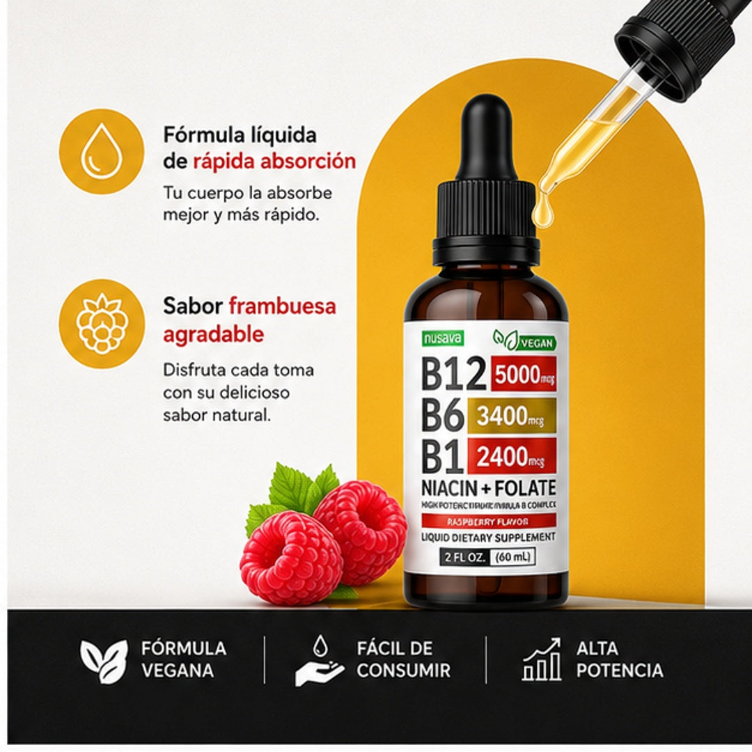 SUPLEMENTO LÍQUIDO DE VITAMINA B12