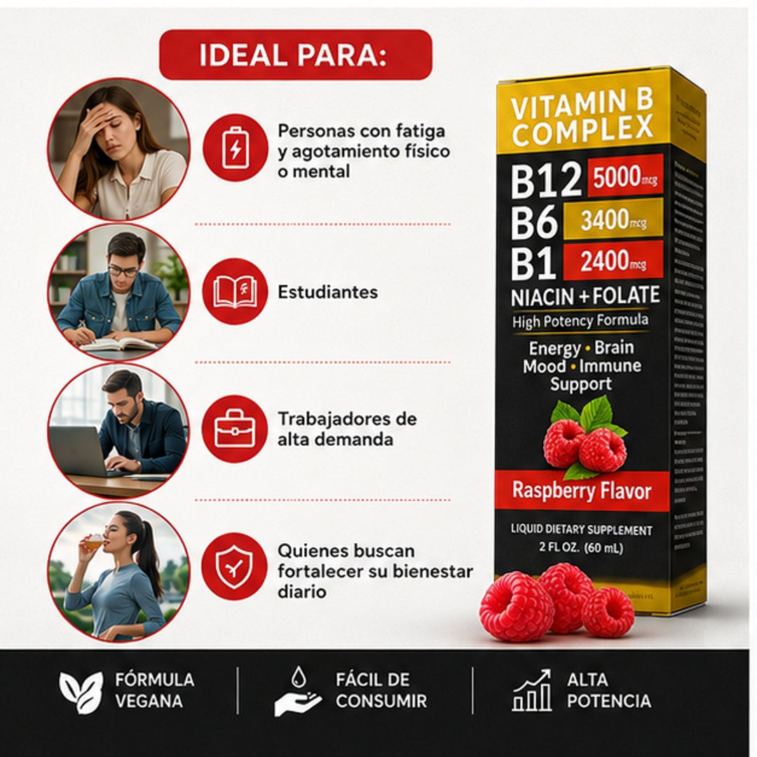 SUPLEMENTO LÍQUIDO DE VITAMINA B12