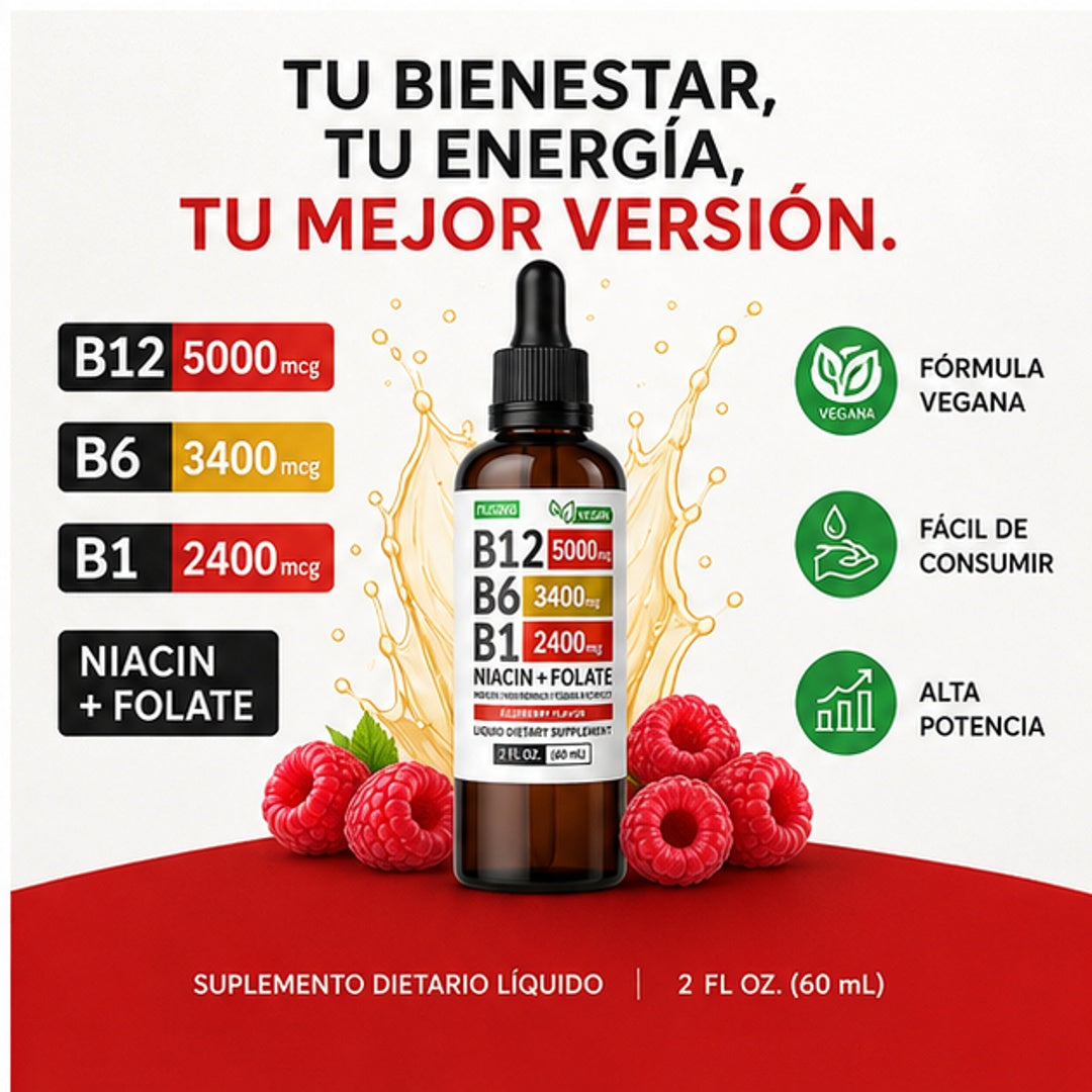 SUPLEMENTO LÍQUIDO DE VITAMINA B12
